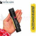 Q-max PS-27 Profesyonel Zoomlu El Feneri - COB LED, Mıknatıslı ve Çift Pil Desteği (Type-C Şarjlı)