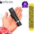 Alaska Ultra Parlak Şarj Edilebilir UV LED El Feneri - Glow ve UV Sahte Yem Parlatıcı Balıkçı Feneri (Dahili Prizli)