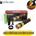 Ultra Güçlü Ateş Yakabilen Şarjlı El Feneri - 150W 15000 Lümen Zoomlu