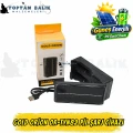 Gold Orion OR-TYN82 Solar Güneş Enerjili ve USB Girişli Çiftli Li-Ion Pil Şarj Cihazı