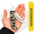 Square BF110494 Dijital Kamuflaj Katlanır Çakı 17 cm