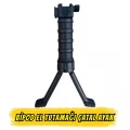 Açılır Bipod El Tutamağı Çatal Ayak (Tüfek Atış Desteği & Stabilizör)