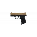 Aksa AK21 Kurusıkı Ses Tabancası (9mm P.A.K) - Çöl / Siyah (Çift Renk)