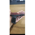Aksa AK21 Kurusıkı Ses Tabancası (9mm P.A.K) - Kırmızı Eskitme