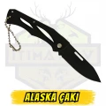 Alaska Siyah Ufak Ekonomik Çakı - Açık Uzunluk 15 cm Kapalı 9 cm