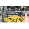 Aselkon S4-GT Extra Black Teleskopik Dipçikli Hibrit Taktik Av Tüfeği (12 Cal - 47 cm)