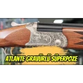 Atlante Gravürlü Süperpoze Av Tüfeği (12 GA - 7075 T6 Alüminyum Gövde - Türk Cevizi Dipçik - Krom Kaplı 4140 Namlu)
