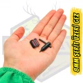 Av Tüfeği 8 mm Şerit Üstü Çift Vidalı Orta Gez - Kırmızı Fiber (Alyanlı Set)