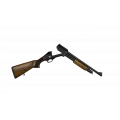 Axor Arms FP-W Katlanır Ahşap Pompalı Av Tüfeği (12 Kalibre - Türk Cevizi Kundaklı - Siyah)