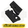 Beretta Model 70 Düğmeli Uyumlu Siyah Polimer Kabze Takımı