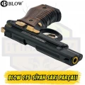 Blow C75 Kurusıkı Ses Tabancası Siyah Sarı Parçalı
