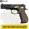 Blow C75 Kurusıkı Ses Tabancası Siyah Sarı Parçalı