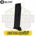 Blow P29 Kurusıkı Tabanca Yedek Şarjörü - 9 mm P.A.K. / 7+1 Kapasiteli (Siyah)