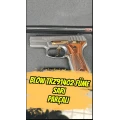Blow TRZ91402 Kurusıkı Ses Tabancası Füme Sarı Parçalı (9 mm - 14+1 Şarjör)