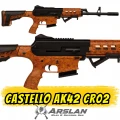 Castello AK42 Şarjörlü Av Tüfeği Ahşap Görünüm (AK47 Tipi CR02)