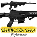 Castello AK42 Şarjörlü Av Tüfeği Siyah (AK47 Tipi CR01)