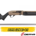 Derya Lion XT-411 Yarı Otomatik Av Tüfeği (12 GA - FDE Cerakote - 47 cm Slug Namlu)