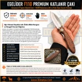 Egelider Bıçak F110 Premium El Yapımı Çakı - 440M Paslanmaz Çelik 19.5 cm