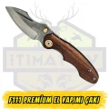 Egelider Bıçak F111 Premium El Yapımı Çakı - 440M Paslanmaz Çelik 18.5 cm