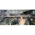 Capra KM-12 Şarjörlü Füme Sarı Parçalı Yarı Otomatik Av Tüfeği (12 GA - 7075 Alüminyum Gövde - Teleskopik Dipçik - Mobil Şoklu)
