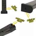 Beretta F92 / Yavuz 16 / Taurus PT92 Uyumlu Yerli Üretim Tabanca Şarjörü (9mm - 17+1 / 18+1)