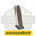HS9 Sub Compact 9mm 13 Kapasiteli Şarjör - Parlak Krom