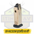 HS9 Sub Compact 9mm 13 Kapasiteli Şarjör - Parlak Krom