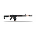 Huğlu XR 8 Pro Orange Şarjörlü Av Tüfeği Siyah Turuncu Parçalı (12 GA - Gazlı Sistem - Ayarlanabilir Valf - Teleskopik Dipçik - 47 CM Mobil Şoklu)