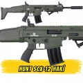 Hunt SCX12 Şarjörlü Av Tüfeği Haki (SCAR Tipi Yarı Otomatik)