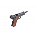 Kuzey 911 Ahşap Kabze Siyah Kurusıkı Ses Tabancası (9 mm)