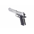 Kuzey 911 Kurusıkı Ses Tabancası (9 mm P.A.K. - Parlak Krom İşlemeli - Colt M1911 Tipi)
