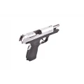Kuzey A100 Kurusıkı Ses Tabancası (9 mm P.A.K. - Parlak Krom - 18+1 Şarjörlü)