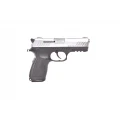 Kuzey A100 Kurusıkı Ses Tabancası (9 mm P.A.K. - Parlak Krom - 18+1 Şarjörlü)