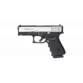 Kuzey GN19 Kurusıkı Ses Tabancası (9 mm P.A.K. - Parlak Krom - Glock 19 Tipi)