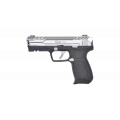 Kuzey S900 Kurusıkı Ses Tabancası (9 mm P.A.K. - Parlak Krom - 17+1 Şarjörlü)