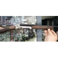 Maraton 36 Kalibre İşlemeli Sarı Parçalı Çifte Av Tüfeği (.410 GA - Yan Yana Çift Namlu - Zengin İşlemeli Gövde)