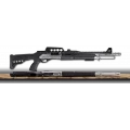 Mozzberk B-7 / P-03 Tactical Parlak Krom Pompalı Av Tüfeği (12 Kalibre - Sentetik Kundaklı)