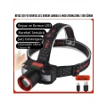 O-Max PS-2099 Sensörlü ve Zoomlu LED Kafa Lambası (Type-C Şarjlı)