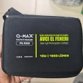 O-Max (Q-Max) PS-3500 40W Profesyonel Uzun Menzilli Avcı El Feneri (4000 Lümen / 7800 mAh)