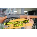 Ottoman Arms 12 Kalibre Enjektörlü Tekkırma Av Tüfeği (71 CM Namlu - Otomatik Kovan Fırlatmalı - Ahşap Kundak - Siyah Gövde)