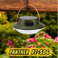 Panther PT-386 Şarjlı Solar Kamp Lambası (3W SMD LED / 800 Lümen / Deri Askılı)