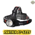 Panther PT-5225 Type-C Şarjlı 30W LED Zoomlu Kafa Lambası (3000 Lümen / 2x 18650 Pilli)