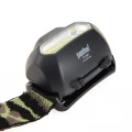 Panther PT-5907 Kamuflaj Desenli 200 Lümen COB LED Pilli Kafa Lambası - Siyah