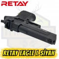 Retay Eagle L Kurusıkı Ses Tabancası (9 mm P.A.K. - Mat Siyah - Desert Eagle Tipi)