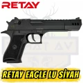 Retay Eagle LU Kurusıkı Ses Tabancası (9 mm P.A.K. - Mat Siyah - Desert Eagle Tipi)