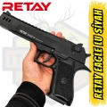 Retay Eagle LU Kurusıkı Ses Tabancası (9 mm P.A.K. - Mat Siyah - Desert Eagle Tipi)
