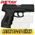 Retay PT-23 Kurusıkı Ses Tabancası Siyah