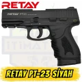 Retay PT-23 Kurusıkı Ses Tabancası Siyah