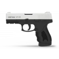 Retay PT-23 Kurusıkı Ses Tabancası (9 mm P.A.K. - Parlak Krom - 17+1 Şarjörlü Taktik Model)