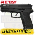 Retay S2022 Kurusıkı Ses Tabancası (9 mm P.A.K. - Mat Siyah - Sig Sauer Tipi)